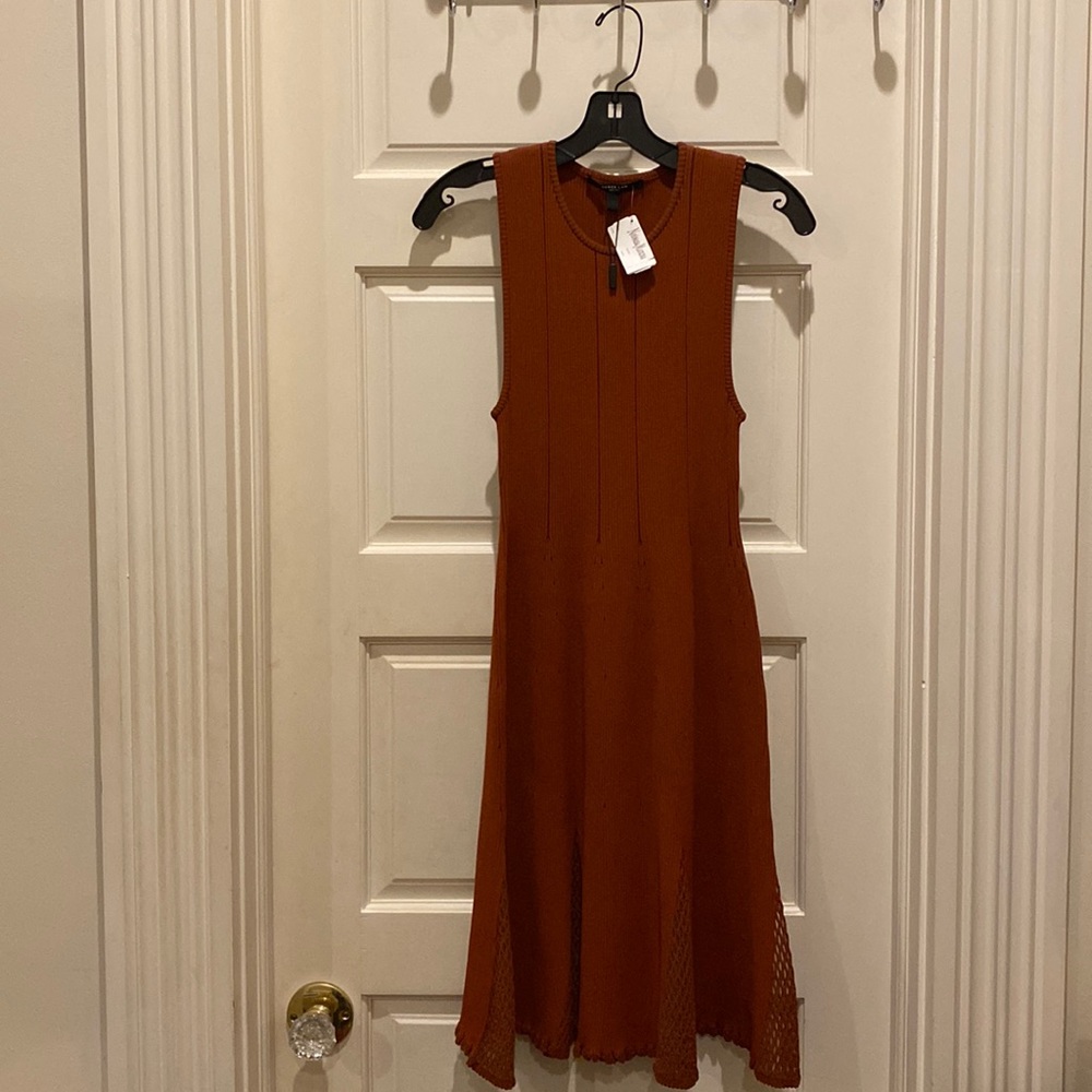 DEREK LAM DRESS LARGE Orange